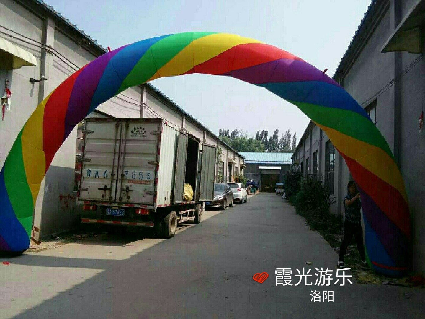 丹东彩虹喷绘气模